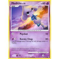 Meditite 113/147 Platinum Supreme Victors Common Pokemon Card NEAR MINT TCG