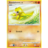 Sandshrew 124/147 Platinum Supreme Victors Common Pokemon Card NEAR MINT TCG