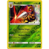 Beedrill 5/181 SM Team Up Reverse Holo Rare Pokemon Card NEAR MINT TCG