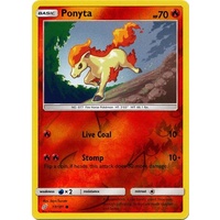 Ponyta 17/181 SM Team Up Reverse Holo Common Pokemon Card NEAR MINT TCG