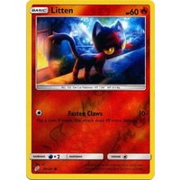 Litten 20/181 SM Team Up Reverse Holo Common Pokemon Card NEAR MINT TCG