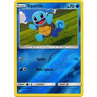 Squirtle 23/181 SM Team Up Reverse Holo Common Pokemon Card NEAR MINT TCG