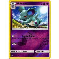 Nidorina 55/181 SM Team Up Reverse Holo Uncommon Pokemon Card NEAR MINT TCG