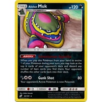 Alolan Muk 84/181 SM Team Up Reverse Holo Rare Pokemon Card NEAR MINT TCG