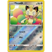 Meowth 125/181 SM Team Up Reverse Holo Common Pokemon Card NEAR MINT TCG