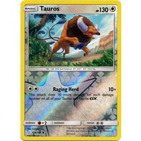 Tauros 129/181 SM Team Up Reverse Holo Uncommon Pokemon Card NEAR MINT TCG