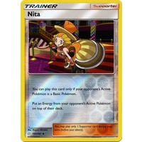 Nita 151/181 SM Team Up Reverse Holo Uncommon Trainer Pokemon Card NEAR MINT TCG