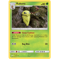 Kakuna 4/181 SM Team Up Uncommon Pokemon Card NEAR MINT TCG