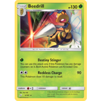 Beedrill 5/181 SM Team Up Rare Pokemon Card NEAR MINT TCG
