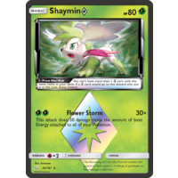 Shaymin Prism Star 10/181 SM Team Up Holo Rare Pokemon Card NEAR MINT TCG