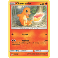Charmander 11/181 SM Team Up Common Pokemon Card NEAR MINT TCG