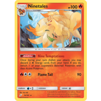 Ninetales 16/181 SM Team Up Rare Pokemon Card NEAR MINT TCG