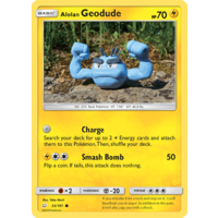 Alolan Geodude 35/181 SM Team Up Common Pokemon Card NEAR MINT TCG
