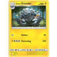 Alolan Graveler 36/181 SM Team Up Uncommon Pokemon Card NEAR MINT TCG