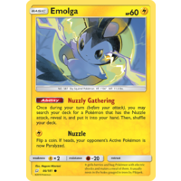 Emolga 46/181 SM Team Up Common Pokemon Card NEAR MINT TCG