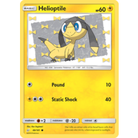 Helioptile 49/181 SM Team Up Common Pokemon Card NEAR MINT TCG