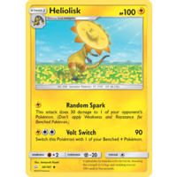 Heliolisk 50/181 SM Team Up Uncommon Pokemon Card NEAR MINT TCG