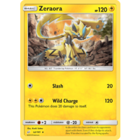 Zeraora 52/181 SM Team Up Holo Rare Pokemon Card NEAR MINT TCG