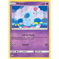 Nidoran 54/181 SM Team Up Common Pokemon Card NEAR MINT TCG