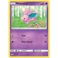 Nidoran 57/181 SM Team Up Common Pokemon Card NEAR MINT TCG