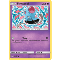 Tentacool 60/181 SM Team Up Common Pokemon Card NEAR MINT TCG