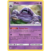Muk 63/181 SM Team Up Rare Pokemon Card NEAR MINT TCG
