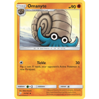 Omanyte 75/181 SM Team Up Uncommon Pokemon Card NEAR MINT TCG