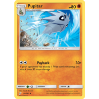 Pupitar 80/181 SM Team Up Uncommon Pokemon Card NEAR MINT TCG
