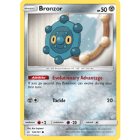 Bronzor 100/181 SM Team Up Common Pokemon Card NEAR MINT TCG