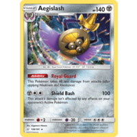 Aegislash 109/181 SM Team Up Holo Rare Pokemon Card NEAR MINT TCG