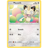 Meowth 125/181 SM Team Up Common Pokemon Card NEAR MINT TCG