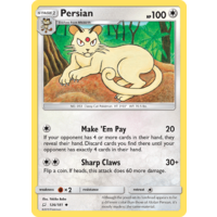 Persian 126/181 SM Team Up Uncommon Pokemon Card NEAR MINT TCG