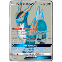 Cobalion GX 168/181 SM Team Up Holo Ultra Rare Full Art Pokemon Card NEAR MINT TCG