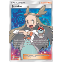 Jasmine 177/181 SM Team Up Holo Ultra Rare Full Art Pokemon Card NEAR MINT TCG