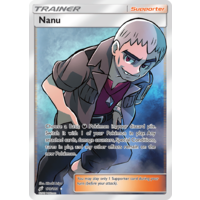 Nanu 179/181 SM Team Up Holo Ultra Rare Full Art Pokemon Card NEAR MINT TCG