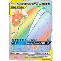 Magikarp & Wailord GX 183/181 SM Team Up Holo Hyper Rare Full Art Pokemon Card NEAR MINT TCG