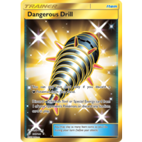 Dangerous Drill 192/181 SM Team Up Holo Secret Rare Full Art Pokemon Card NEAR MINT TCG