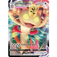 Meowth VMAX SWSH005 Black Star Promo Pokemon Card NEAR MINT TCG
