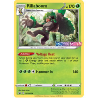 Rillaboom SWSH006 Black Star Promo Pokemon Card NEAR MINT TCG