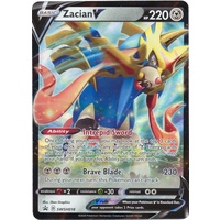Zacian V SWSH018 Black Star Promo Pokemon Card NEAR MINT TCG