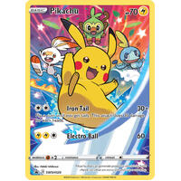 Pikachu SWSH020 Black Star Promo Pokemon Card NEAR MINT TCG