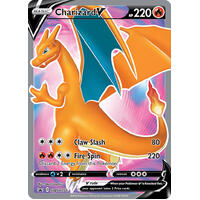 Charizard V SWSH050 Black Star Promo Pokemon Card NEAR MINT TCG