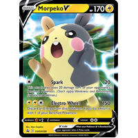 Morpeko V SWSH056 Black Star Promo Pokemon Card NEAR MINT TCG