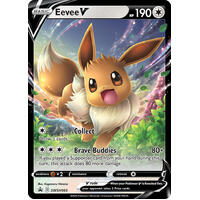 Eevee V SWSH065 Black Star Promo Pokemon Card NEAR MINT TCG