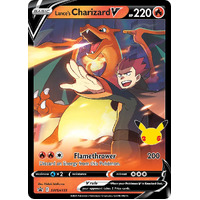 Lance's Charizard V SWSH133 Black Star Promo Pokemon Card NEAR MINT TCG