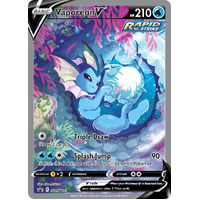 Vaporeon V SWSH181 Black Star Promo Pokemon Card NEAR MINT TCG