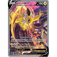 Jolteon V SWSH183 Black Star Promo Pokemon Card NEAR MINT TCG