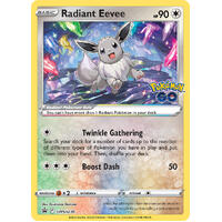 Radiant Eevee SWSH230 Black Star Promo Pokemon Card NEAR MINT TCG