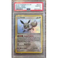 PSA GEM MINT 10 HIDDEN FATES EEVEE Pokemon SV41