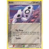 Aron 42/108 EX Power Keepers Common Pokemon Card NEAR MINT TCG